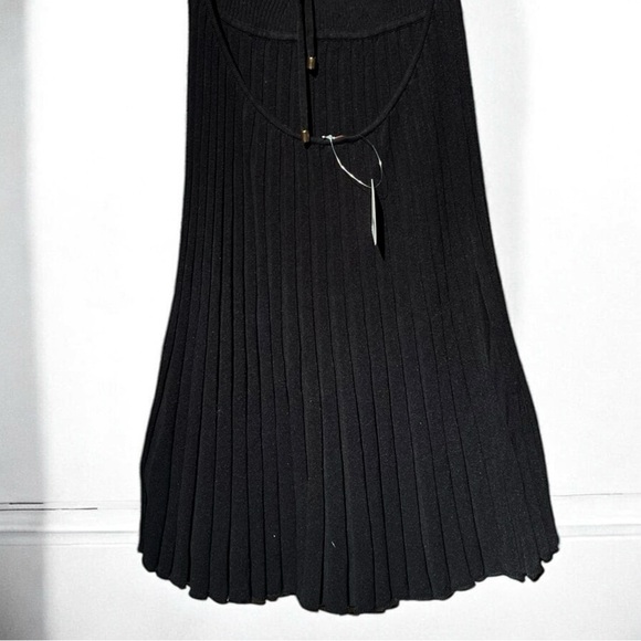 🌻NEW w.tags FREE PEOPLE Black Cherie Mini Dress Size Medium - Picture 9 of 13